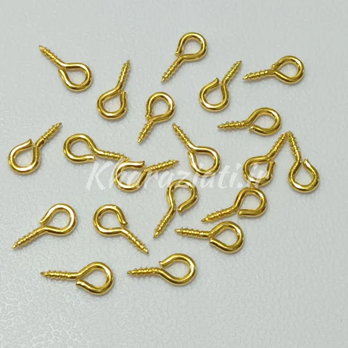 حلقه اتصال پیچی طلایی ۱ - بسته ۲۰ عددی